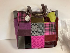 Coach Patchwork Tote Exterior Bags 