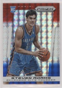 2013-14 Panini Prizm Red White & Blue Mosaic Prizm Steven Adams #291 Rookie RC