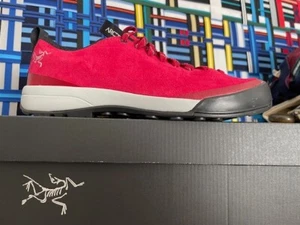 Arc'teryx Acrux SL Leather GTX W Red Shoes Women's Size 8 - Picture 1 of 4