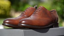 Thursday Boot Company Aviator Limited Edition | Brown Wingtip Shoes