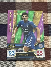 MATCH ATTAX ULTIMATE 2018/19 HARRY MAGUIRE GREEN PARALLEL PL ELITE 068/100