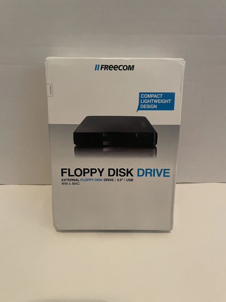Brand New Freecom 3.5" External Floppy Disk Drive With Manuals Driver & Discs - Image 1 of 2