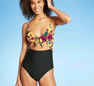 Women's Open Tie Swimsuit bathing suit, swimwear, New with tag NWT - Picture 1 of 8