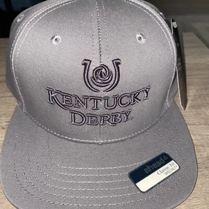 Kentucky Derby Flat Bill Snap Back Hat - Picture 1 of 9