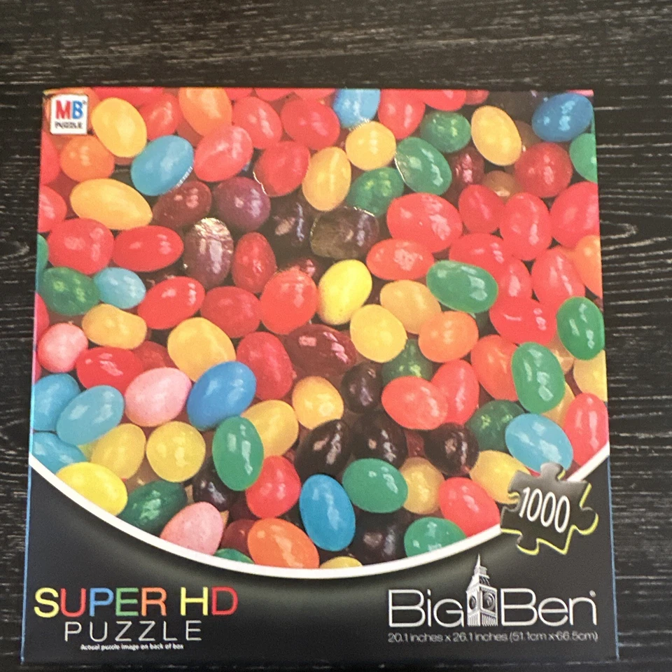 Milton Bradley Big Ben 38055 Paint Color Can Super HD Jigsaw 1000 PC Puzzle