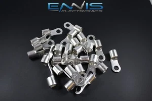 CONECTOR TERMINAL CRIMPADO CALIBRE 2 SIN AISLAMIENTO ANILLO 5/16 100 PK AWG GA COCHE UR2516 - Imagen 1 de 4