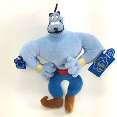 Muñeca Disney ALADDIN GENIE 9,5" Años 90 Peluche Vinilo Cabeza Aplausos DE COLECCIÓN RARA Foto 1 de 3