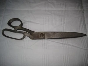 Vtg Wiss Steel Forge 12" Heavy Duty Industrial Upholstery Scissors Shears 1 Lb - Picture 1 of 12