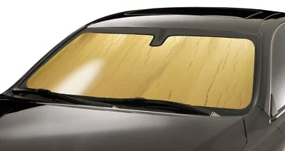 GOLD Custom Fit Sun Shade For Hyundai Sonata 2015-2019 W/O SENSOR Screen HI-39-G - Image 1 of 4