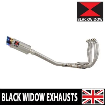 GSX1300R HAYABUSA 2008-2020 4-1 sistema de escape silenciador redondo extremo lata SL20R Foto 1 de 4