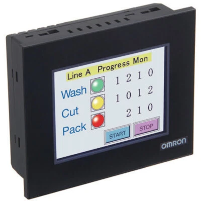 Omron NV3Q-SW41 Series Touch-Screen HMI Display - 3.6 in STN Display Genuine New - Image 1 of 2