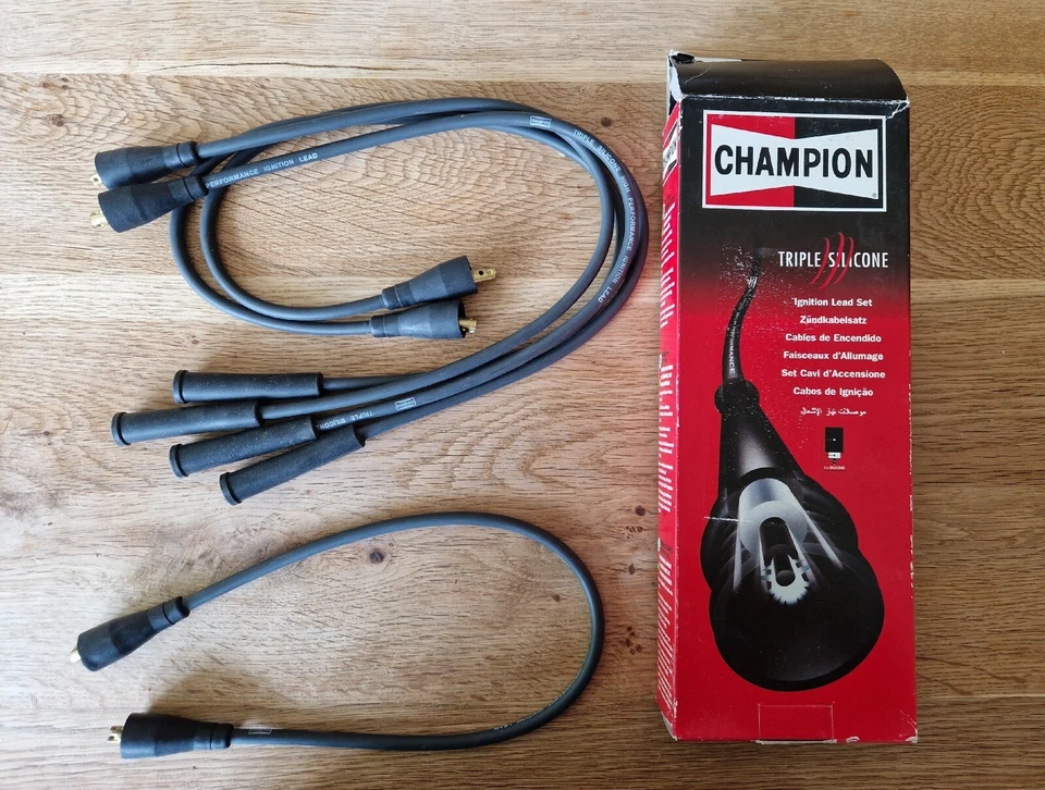 Juego de cables de encendido de plomo HT se adapta a Fiat Ford Honda Nissan Opel Rover LS-04 Foto 1 de 4