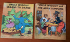 2 books Uncle Wiggily Learns To Dance & The Apple Dumplin by Howard R Garis 1939