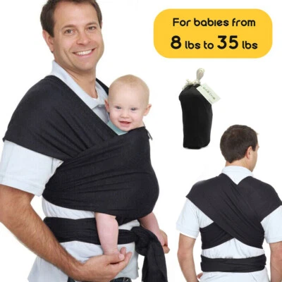 MARKENLOS Mochila portabebés con bolsillo delantero Baby Wrap Carrier bolsa portabebés DHL