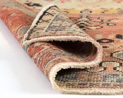 Vintage Turkish Boho Persian Moroccan Tribal Southwestern Runner 3x5 Rug Carpet • 333.40$