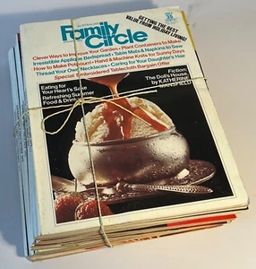 Australian Family Circle Magazines 1975 Full Year 12 Issues - Picture 1 of 3