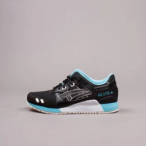 Asics Sportstyle Gel-Lyte III Black White Blue Classic New Men OG 1191A223-001 - Picture 1 of 5