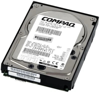 Hard Drive Compaq AD018322C8 127979-001 18.2GB 10000RPM 2MB SCSI Ultra2 3.5'' - Image 1 of 3