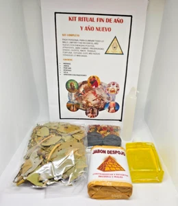 KIT DESPOJO AÑO NUEVO PROTECCION ALEJA LAS MALAS ENERGIAS ROMPE BRUJERIA - Foto 1 di 4