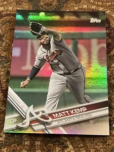 2017 Topps Chrome #127 Matt Kemp - Foto 1 di 2