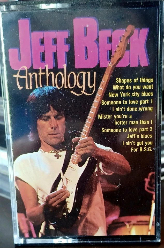 Jeff Beck Anthology Cassette Tape - Image 1 of 1