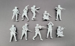 Ukrainian Soldiers x10 - 1/48 Scale - Modern Army - 3D Printed - Military Model - Imagen 1 de 23