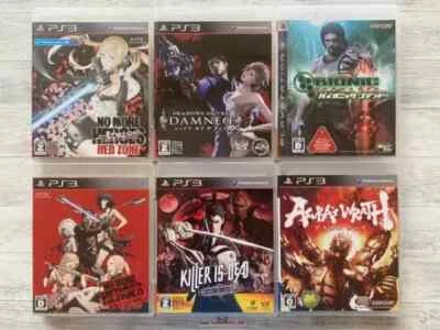 SONY PS3 No More Heroes, Shadows of the Damned, Killer Is Dead, Bionic Commando - Image 1 of 4