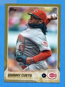 2015 Topps Gold #375 Johnny Cueto Reds 758/2015 - Imagen 1 de 1