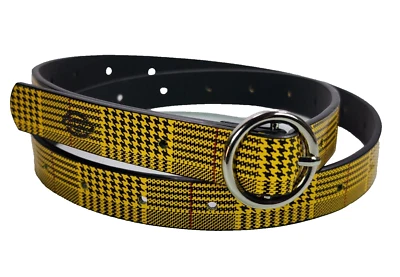 DICKIES клетку синтетическая кожа узкий ремень размер M многоцветный - Изображение 1 из 4