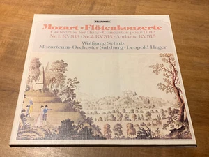 Mozart Flute Concertos K.313 & K.314 Andante WOLFGANG SCHULZ Telefunken LP MINT - Picture 1 of 4
