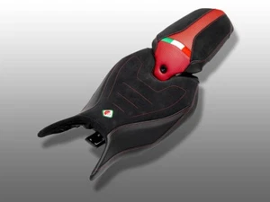 DBK Triumph Speed Triple 1200 RR RS Komfort Sitzbezug - schwarz-rot - Bild 1 von 1