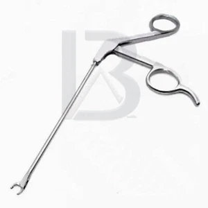 Arthroskopie Naht Retriever Pinzette gerade ø3,4 mm Größe 13 cm wiederverwendbar - Bild 1 von 3