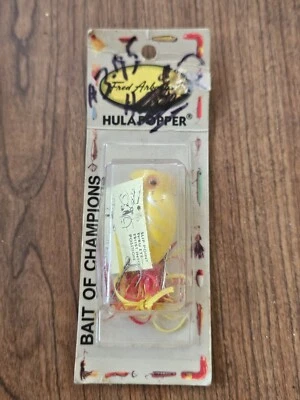 Arbogast 770-03 草裙舞波普尔 1/4 盎司黄色 2 — 第 1/4 张图片