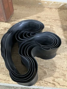 SET Of FIVE- 19” X 6” Heavy Tire Flaps- Free USA Shipping - Picture 1 of 1