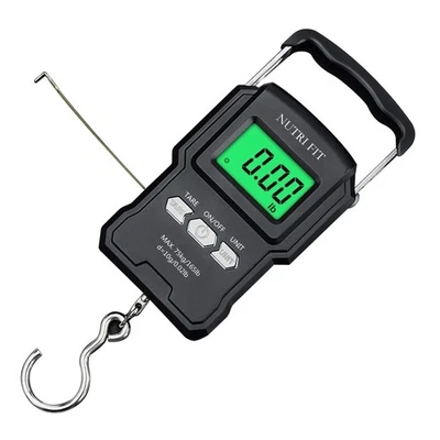 Báscula de pesaje digital de mano para equipaje báscula de pesaje de peces con Foto 1 de 4