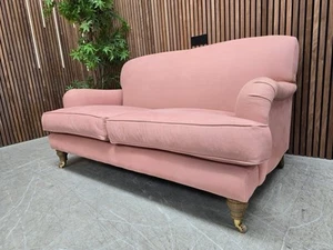 Sofa.com Snowdrop 2 Seater Sofa In Rhubarb Smart Cotton RRP:£1580 - Picture 1 of 10