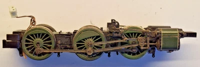 Bachmann OO SR Olive N Class Rolling Chassis Rods/Valve Gear. No motor/bogie - Image 1 of 4