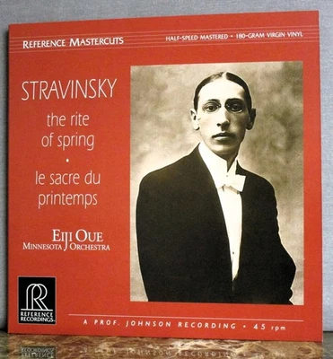 Stravinsky Rite Of Spring Eiji Oue Reference Recordings 45 RPM Near Mint - Image 1 of 4
