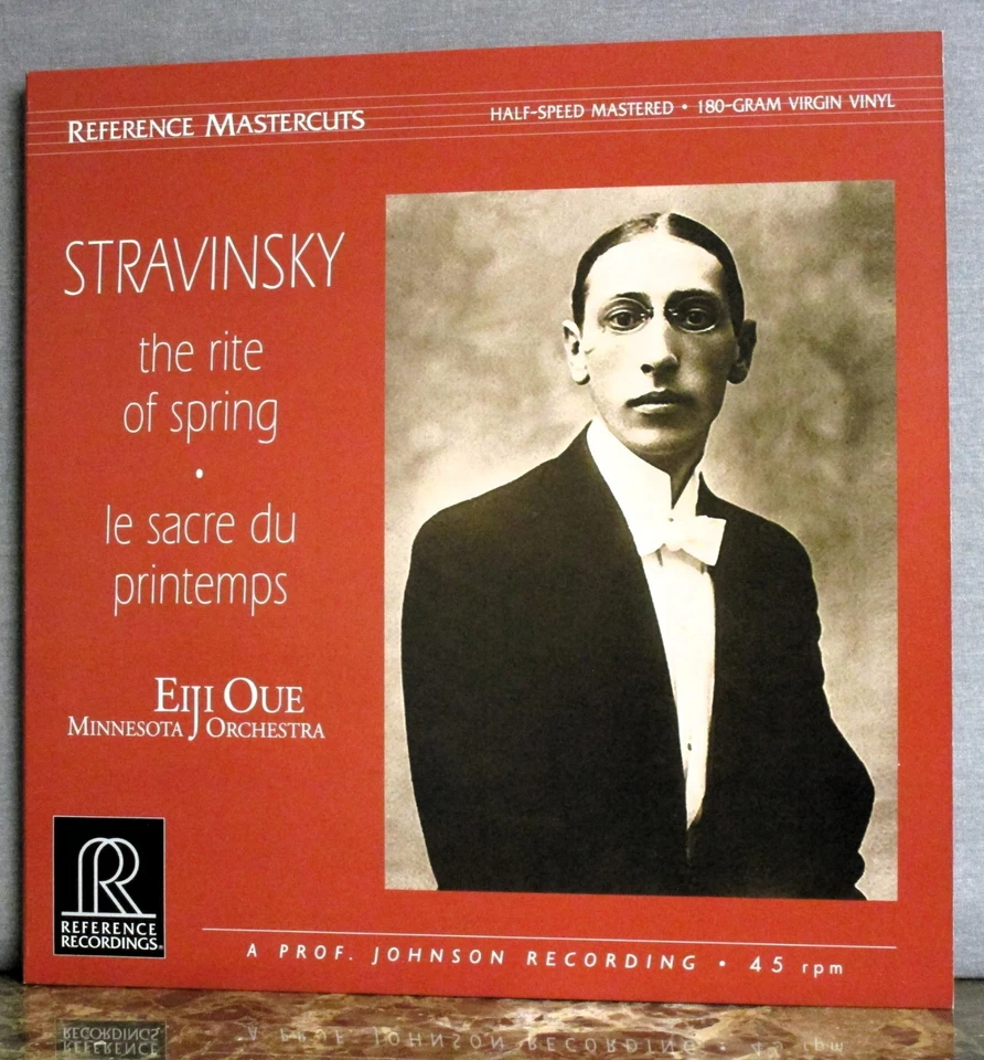 Stravinsky Rite Of Spring Eiji Oue Reference Recordings 45 RPM Near Mint - Image 1 of 4