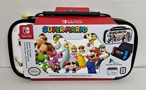 Nintendo Switch Super Mario Game Traveler Deluxe Case Adjustable Stand - Picture 1 of 2