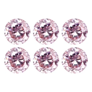 0,25 quilates primera clase redondo 2,1 mm 100 % natural elegante rosa argyle diamante rosa!!! - Imagen 1 de 5