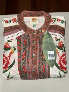 Farm Rio Damenbluse Ainika zart cremeweiß Größe Medium - Bild 1 von 7