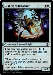 Luxknight Breacher Foil Edge of Eternities 26 NM MTG - Picture 1 of 2