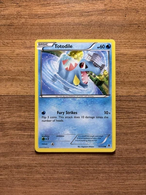 Pokemon - Totodile - 15/119 - Common - XY - Phantom Forces - LP - Image 1 of 2