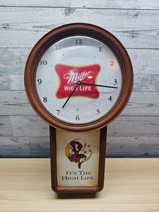 RELOJ DE PARED MILLER HIGH LIFE "IT'S THE HIGH LIFE" DE COLECCIÓN - PROBADO/FUNCIONANDO - Imagen 1 de 7