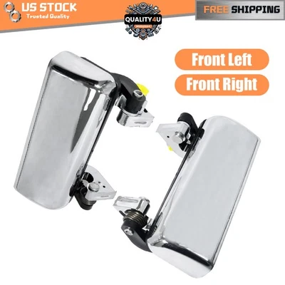 For 93-03 Ford Ranger Front L/R Side 2pcs Chrome Exterior Door Handle Foto 1 de 4