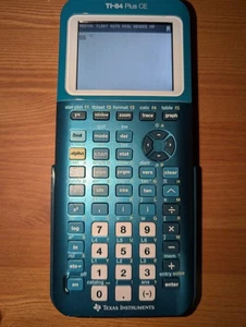 Texas Instruments TI-84 Plus CE Colour Scientific Graphing Calculator Blue  Case - Bild 1 von 5