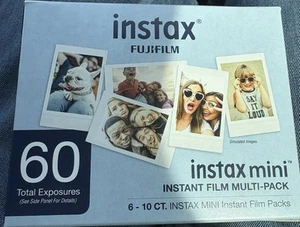 Fujifilm Mini Film Value Pack for instax Mini Cameras 60 Exposures EXP 12-2026 - Picture 1 of 4
