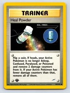 Heal Powder - 104/105 1st Edition Common Neo Destiny - MP Pokemon TCG - Picture 1 of 2