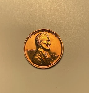 1942 Lincoln Wheat Cent Gem Proof Red - Picture 1 of 2